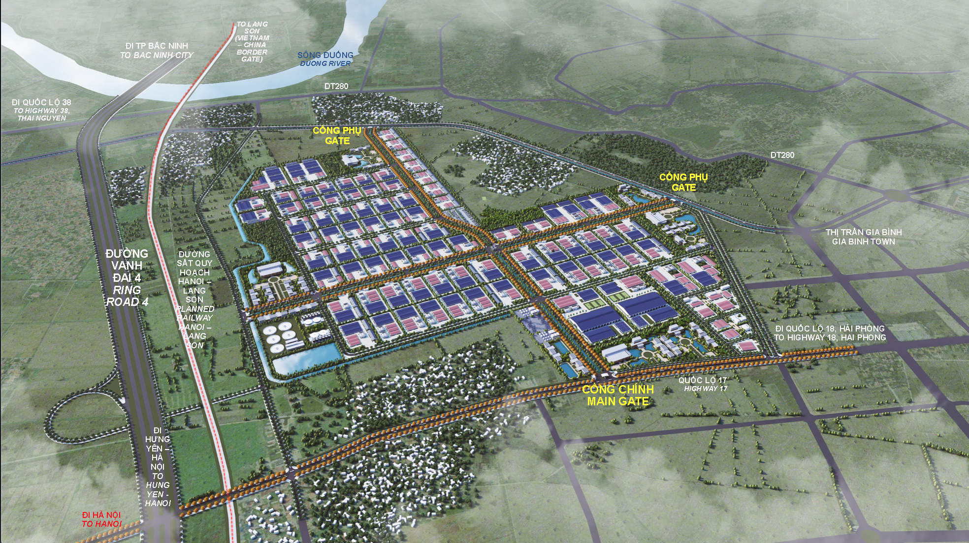 KHU CÔNG NGHIỆP GIA BÌNH